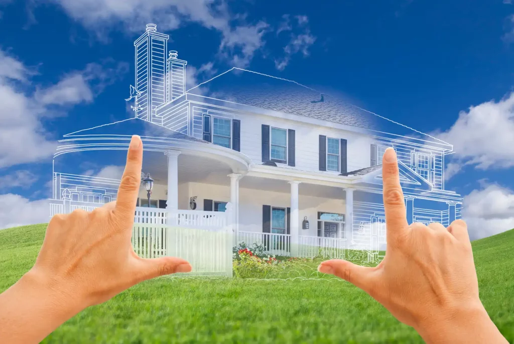 Visualizing Community-Building a Web Design Infographic for Custom Home Builders